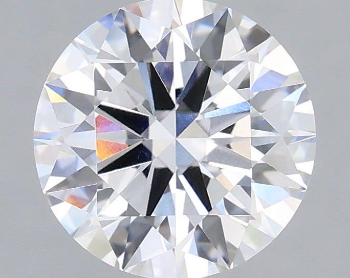2.06 Carat Round Shaped, Ideal Cut, D Color, VVS2 Clarity, IGI Certified Lab Grown Diamond