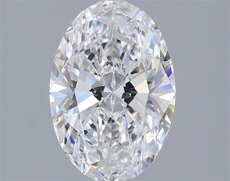 1.59 Carat Oval Shaped, Ideal Cut, D Color, VVS2 Clarity, IGI Certified Lab Grown Diamond