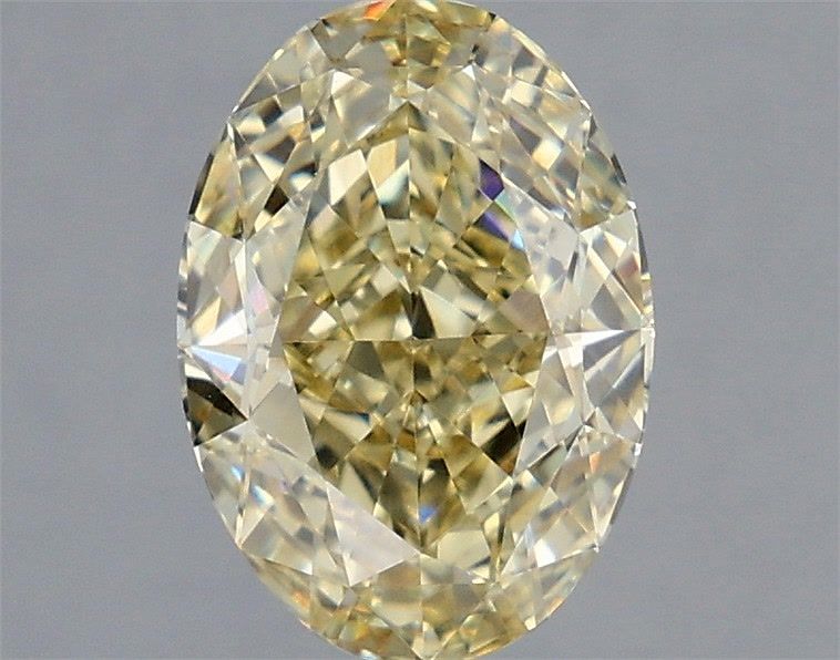 3.05 Carat Oval Shaped, Excellent Cut, VVS2 Clarity, IGI Certified Lab Grown Diamond