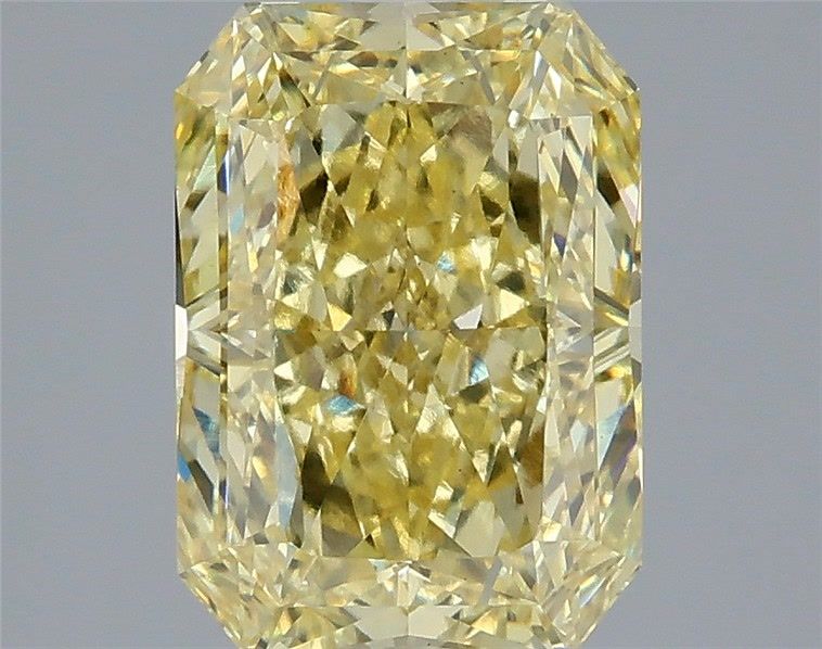 3.08 Carat Radiant Shaped, Excellent Cut, VS1 Clarity, IGI Certified Lab Grown Diamond