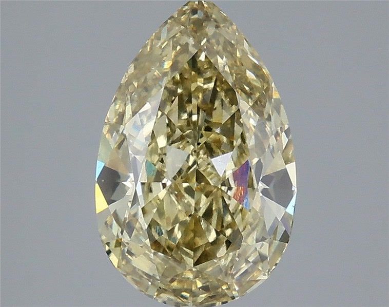 3.09 Carat Pear Shaped, Ideal Cut, VS1 Clarity, IGI Certified Lab Grown Diamond