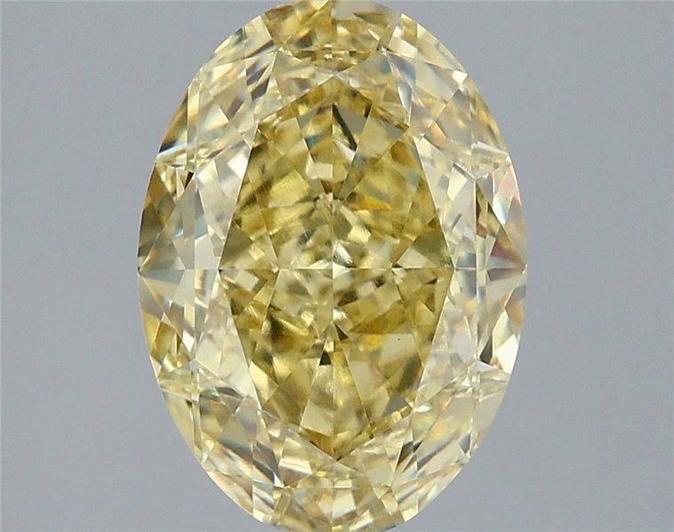 3.10 Carat Oval Shaped, Excellent Cut, VVS2 Clarity, IGI Certified Lab Grown Diamond