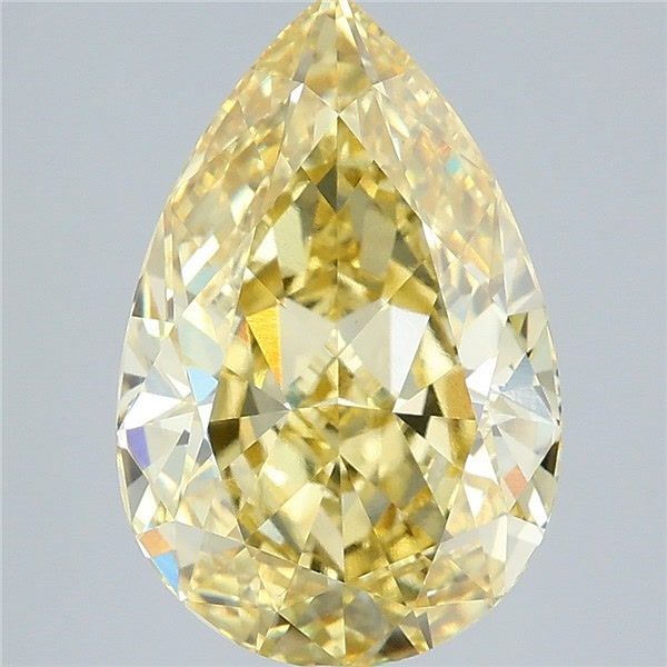 4.08 Carat Pear Shaped, Ideal Cut, VS1 Clarity, IGI Certified Lab Grown Diamond
