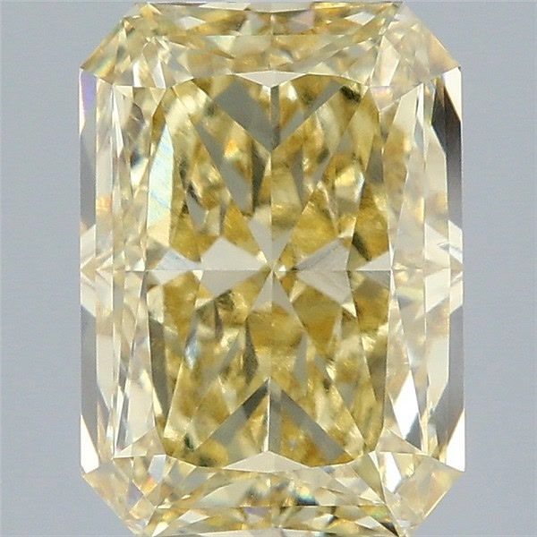 3.10 Carat Radiant Shaped, Ideal Cut, VVS2 Clarity, IGI Certified Lab Grown Diamond
