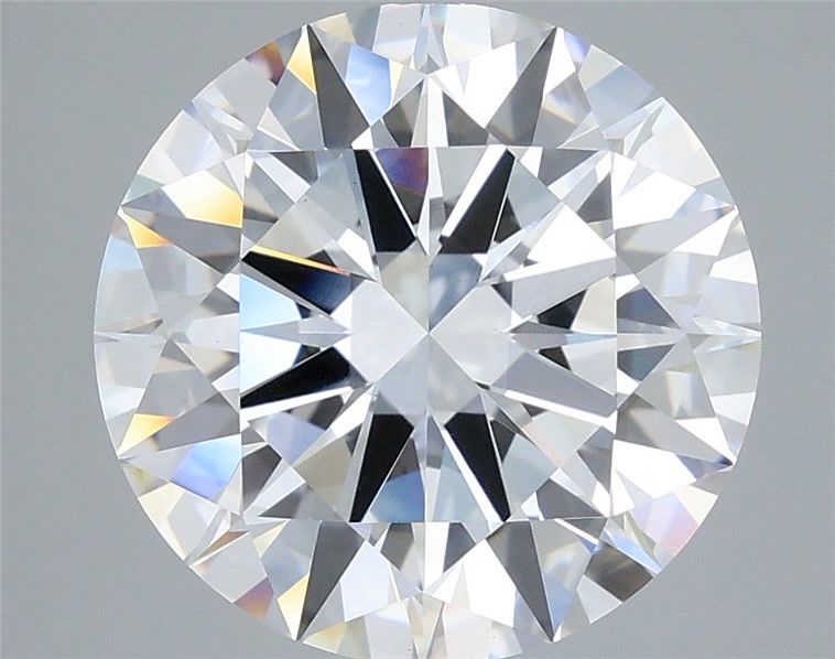 5.07 Carat Round Shaped, Excellent Cut, E Color, VS1 Clarity, IGI Certified Lab Grown Diamond