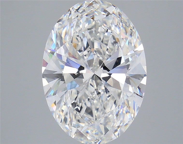 5.03 Carat Oval Shaped, Ideal Cut, E Color, VVS2 Clarity, IGI Certified Lab Grown Diamond
