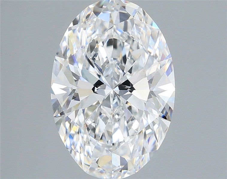 2.99 Carat Oval Shaped, Ideal Cut, D Color, VS1 Clarity, IGI Certified Lab Grown Diamond