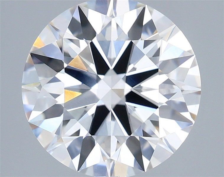 2.09 Carat Round Shaped, Ideal Cut, D Color, VVS2 Clarity, IGI Certified Lab Grown Diamond