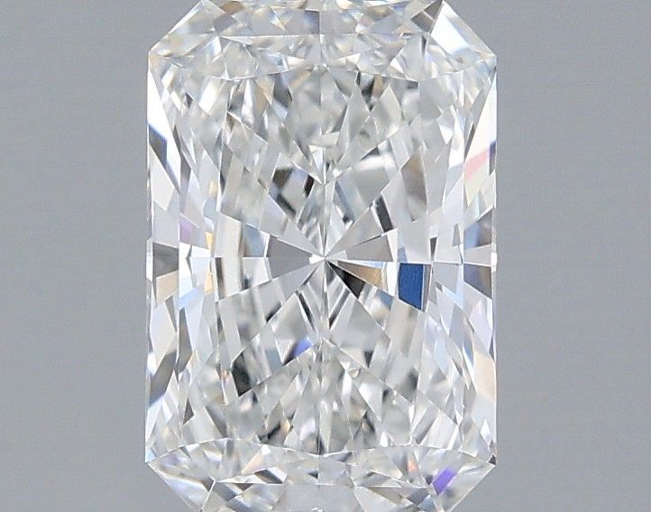1.56 Carat Radiant Shaped, Ideal Cut, E Color, VVS2 Clarity, IGI Certified Lab Grown Diamond