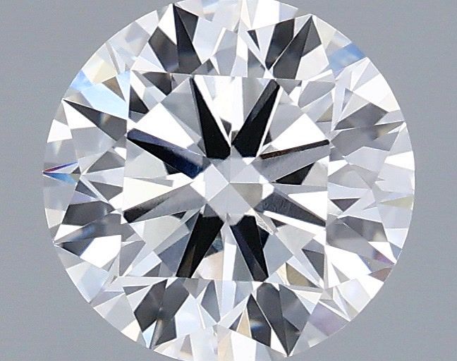 2.02 Carat Round Shaped, Ideal Cut, D Color, VVS2 Clarity, IGI Certified Lab Grown Diamond