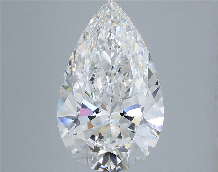 9.10 Carat Pear Shaped, Ideal Cut, E Color, VVS2 Clarity, IGI Certified Lab Grown Diamond