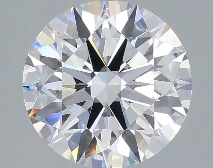3.09 Carat Round Shaped, Ideal Cut, E Color, VVS2 Clarity, IGI Certified Lab Grown Diamond