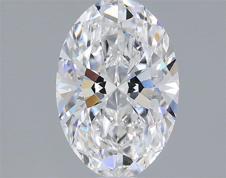 1.57 Carat Oval Shaped, Ideal Cut, D Color, VVS2 Clarity, IGI Certified Lab Grown Diamond