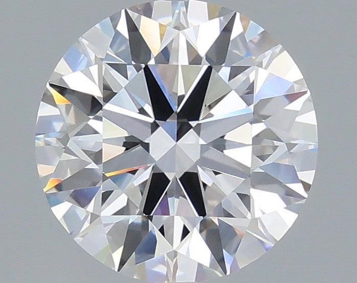 3.08 Carat Round Shaped, Excellent Cut, E Color, VVS2 Clarity, IGI Certified Lab Grown Diamond