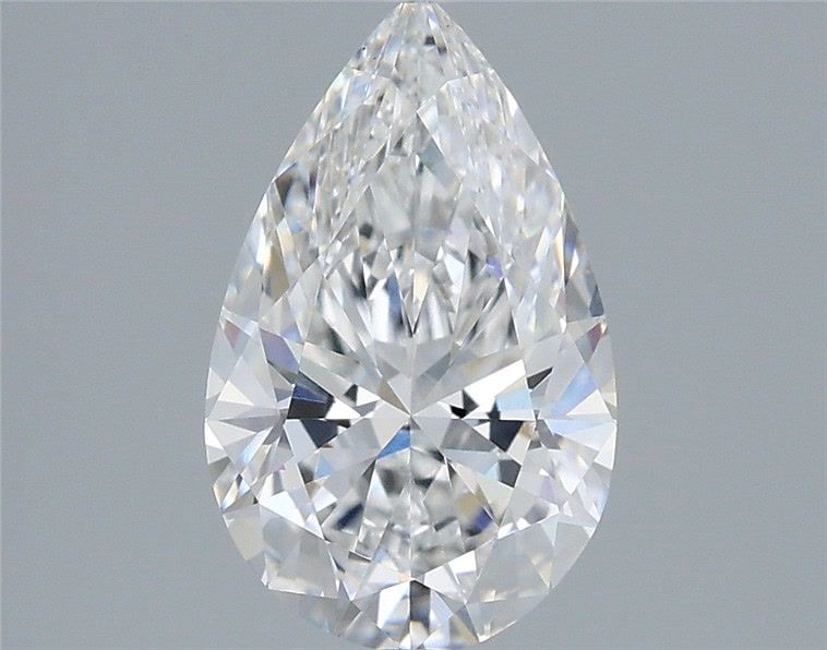 1.59 Carat Pear Shaped, Ideal Cut, D Color, VS1 Clarity, IGI Certified Lab Grown Diamond
