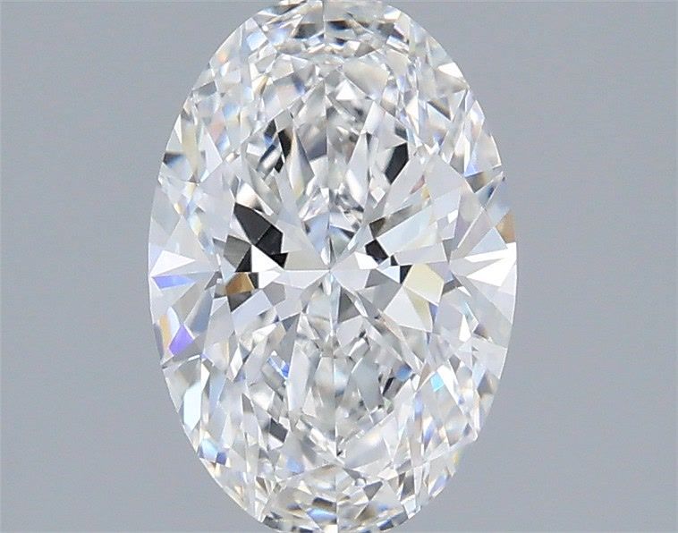 1.55 Carat Oval Shaped, Ideal Cut, D Color, VVS2 Clarity, IGI Certified Lab Grown Diamond