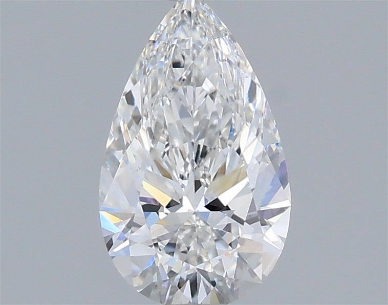1.09 Carat Pear Shaped, Ideal Cut, D Color, VVS2 Clarity, IGI Certified Lab Grown Diamond