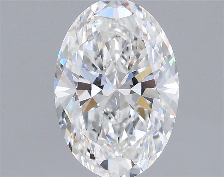 1.50 Carat Oval Shaped, Excellent Cut, D Color, VS1 Clarity, IGI Certified Lab Grown Diamond