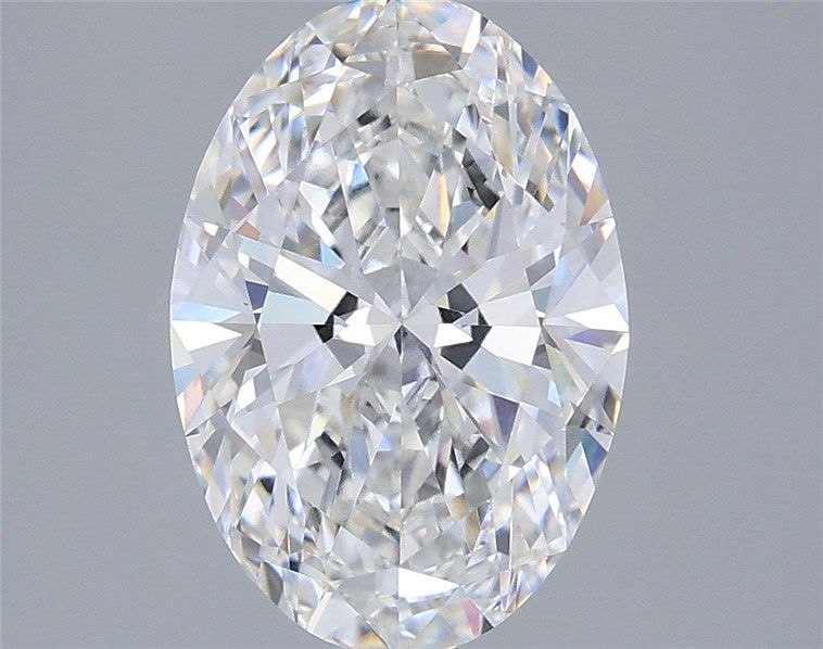 2.59 Carat Oval Shaped, Ideal Cut, E Color, VVS2 Clarity, IGI Certified Lab Grown Diamond
