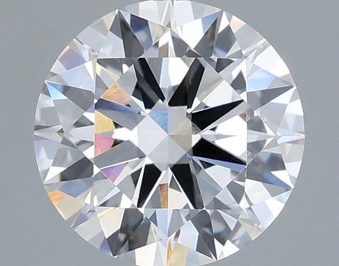 2.03 Carat Round Shaped, Excellent Cut, D Color, VVS1 Clarity, IGI Certified Lab Grown Diamond