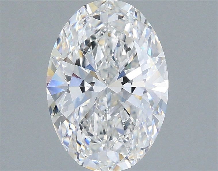 1.58 Carat Oval Shaped, Ideal Cut, D Color, VVS2 Clarity, IGI Certified Lab Grown Diamond