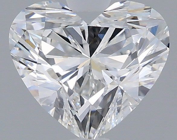 1.48 Carat Heart Shaped, Ideal Cut, D Color, VVS2 Clarity, IGI Certified Lab Grown Diamond