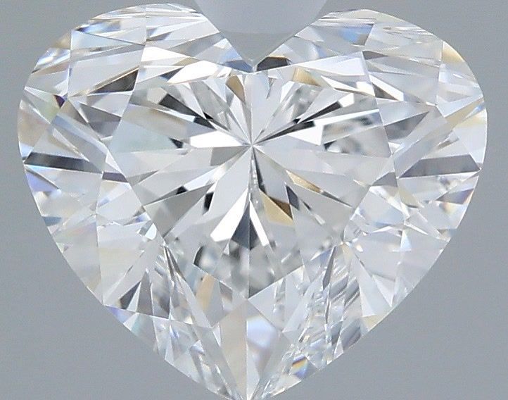2.52 Carat Heart Shaped, Excellent Cut, D Color, VVS2 Clarity, IGI Certified Lab Grown Diamond