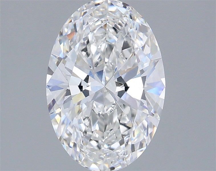 1.57 Carat Oval Shaped, Ideal Cut, D Color, VVS2 Clarity, IGI Certified Lab Grown Diamond