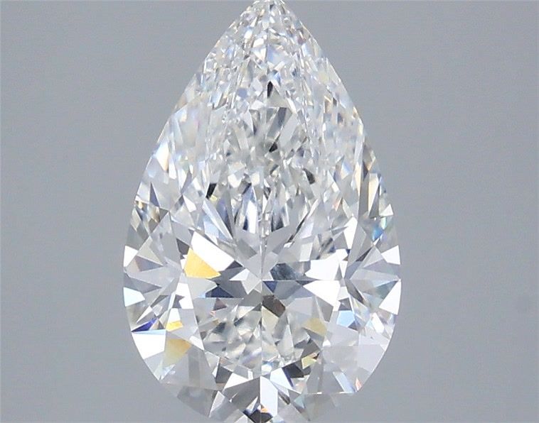 2.55 Carat Pear Shaped, Ideal Cut, E Color, VVS2 Clarity, IGI Certified Lab Grown Diamond
