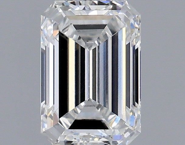 1.07 Carat Emerald Shaped, Ideal Cut, D Color, VS1 Clarity, IGI Certified Lab Grown Diamond
