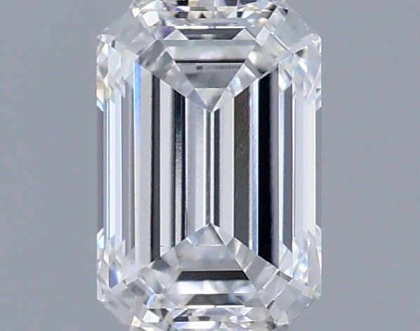 1.02 Carat Emerald Shaped, Ideal Cut, D Color, VS1 Clarity, IGI Certified Lab Grown Diamond