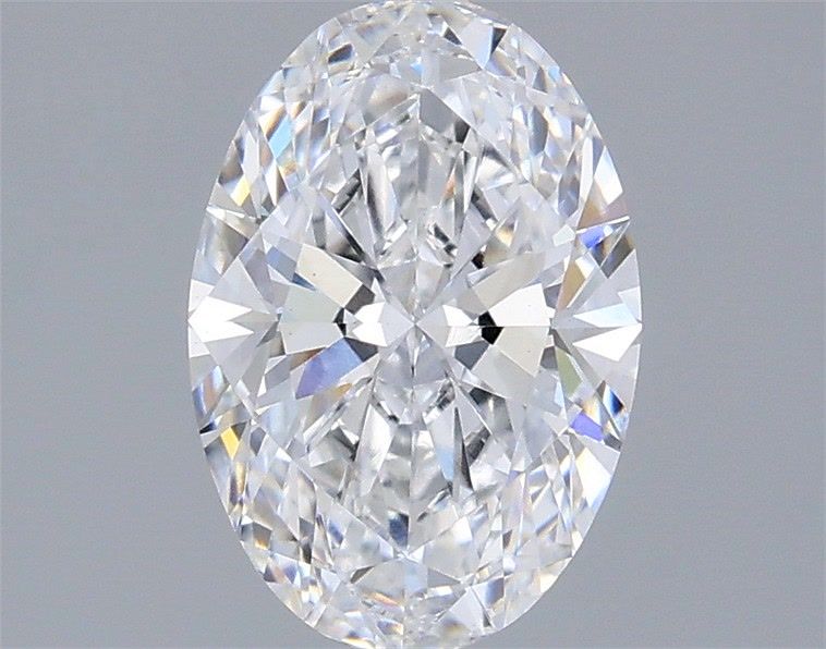 1.59 Carat Oval Shaped, Ideal Cut, D Color, VS1 Clarity, IGI Certified Lab Grown Diamond