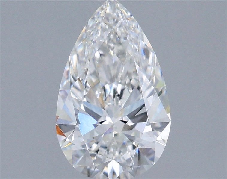 1.58 Carat Pear Shaped, Ideal Cut, D Color, VVS2 Clarity, IGI Certified Lab Grown Diamond