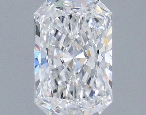 1.59 Carat Radiant Shaped, Ideal Cut, D Color, VVS2 Clarity, IGI Certified Lab Grown Diamond