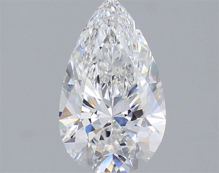 1.59 Carat Pear Shaped, Ideal Cut, D Color, VS1 Clarity, IGI Certified Lab Grown Diamond