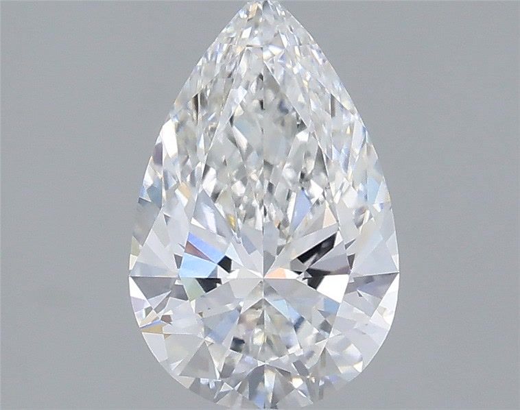 1.59 Carat Pear Shaped, Ideal Cut, E Color, VS1 Clarity, IGI Certified Lab Grown Diamond