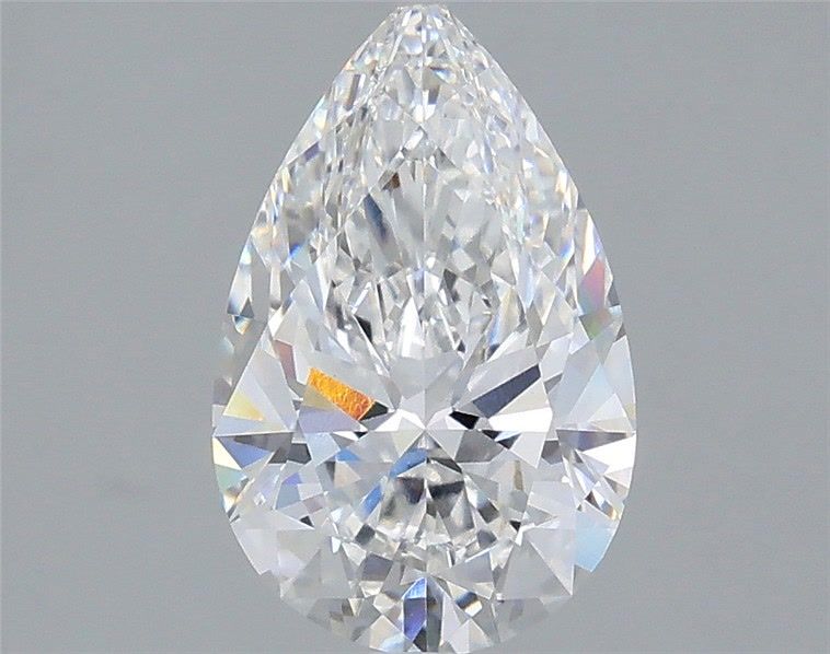 2.06 Carat Pear Shaped, Ideal Cut, E Color, VVS2 Clarity, IGI Certified Lab Grown Diamond