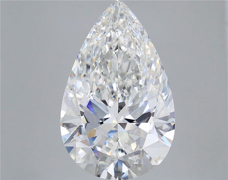 10.55 Carat Pear Shaped, Ideal Cut, E Color, VVS2 Clarity, IGI Certified Lab Grown Diamond