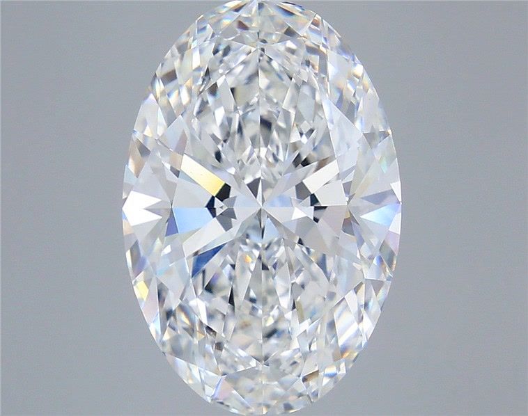 7.03 Carat Oval Shaped, Ideal Cut, E Color, VS1 Clarity, IGI Certified Lab Grown Diamond