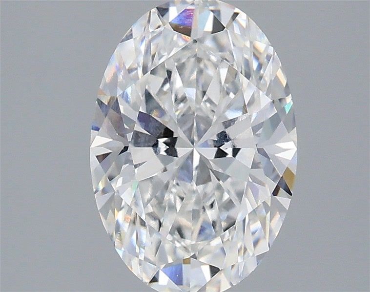 2.02 Carat Oval Shaped, Ideal Cut, D Color, VVS2 Clarity, IGI Certified Lab Grown Diamond