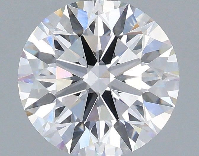 2.04 Carat Round Shaped, Ideal Cut, D Color, VVS2 Clarity, IGI Certified Lab Grown Diamond