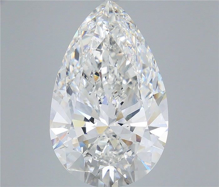 12.01 Carat Pear Shaped, Ideal Cut, F Color, VVS2 Clarity, IGI Certified Lab Grown Diamond