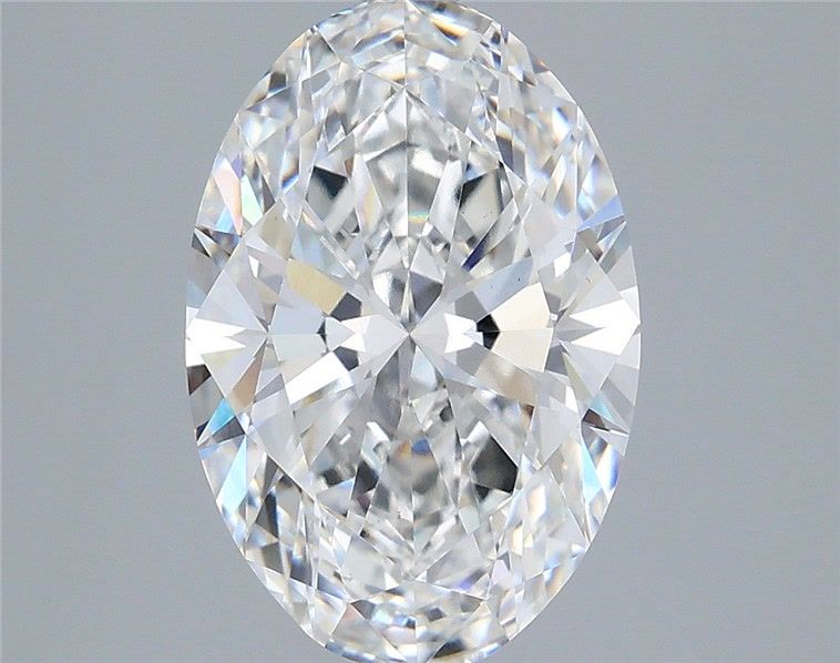 3.55 Carat Oval Shaped, Ideal Cut, E Color, VS1 Clarity, IGI Certified Lab Grown Diamond