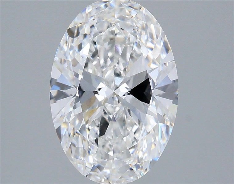 3.04 Carat Oval Shaped, Ideal Cut, E Color, VVS2 Clarity, IGI Certified Lab Grown Diamond