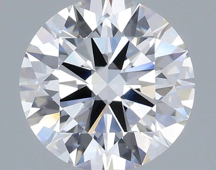 2.58 Carat Round Shaped, Ideal Cut, D Color, VVS2 Clarity, IGI Certified Lab Grown Diamond