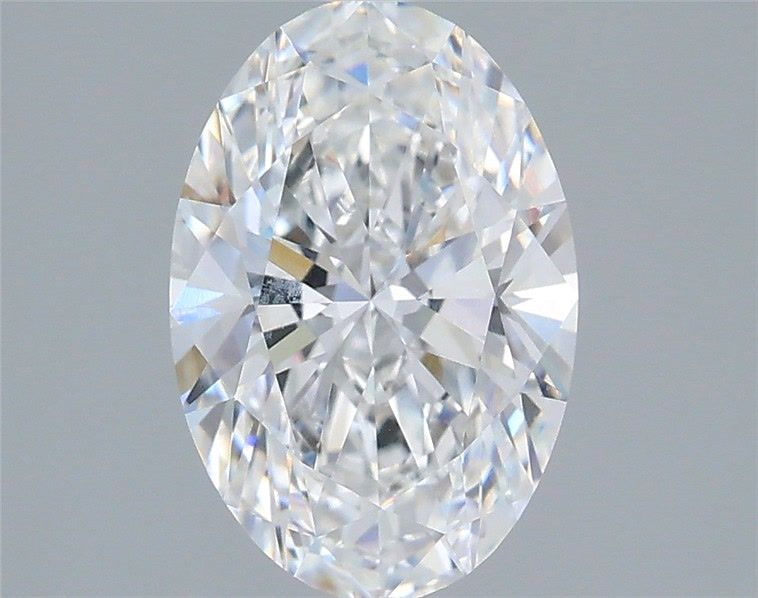 2.10 Carat Oval Shaped, Ideal Cut, D Color, VVS2 Clarity, IGI Certified Lab Grown Diamond
