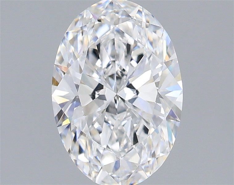 1.55 Carat Oval Shaped, Ideal Cut, D Color, VVS2 Clarity, IGI Certified Lab Grown Diamond