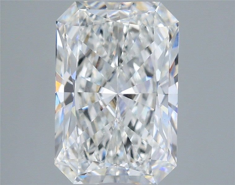 3.08 Carat Radiant Shaped, Ideal Cut, E Color, VS1 Clarity, IGI Certified Lab Grown Diamond