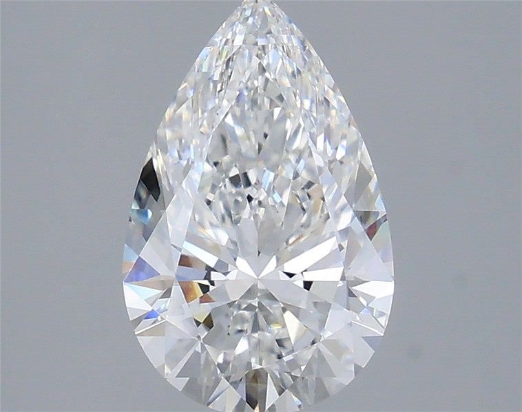 2.54 Carat Pear Shaped, Ideal Cut, E Color, VVS2 Clarity, IGI Certified Lab Grown Diamond
