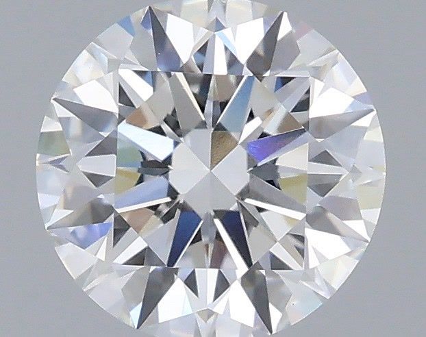 1.59 Carat Round Shaped, Ideal Cut, D Color, VVS2 Clarity, IGI Certified Lab Grown Diamond